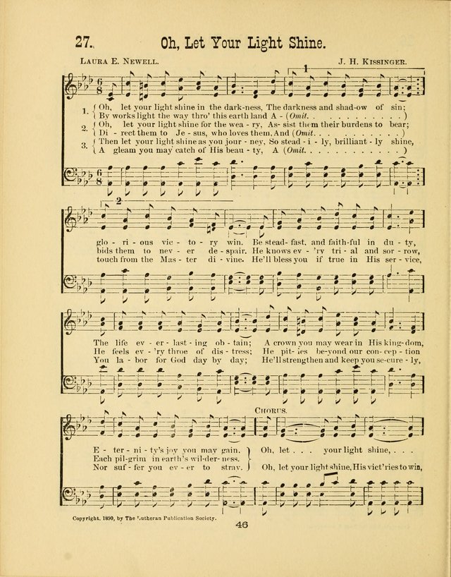 Augsburg Songs No. 2: for Sunday schools and other services page 53