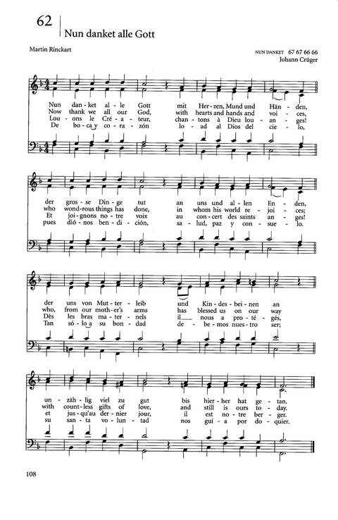 Agape: songs of hope and reconciliation page 107