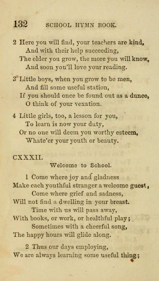 The American School Hymn Book. (New ed.) page 132