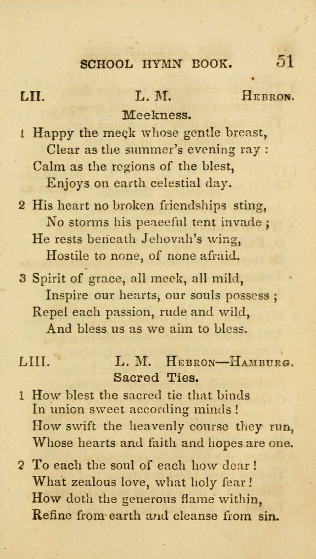 The American School Hymn Book. (New ed.) page 51