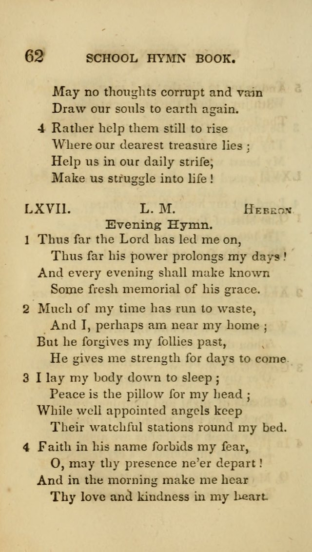The American School Hymn Book. (New ed.) page 62