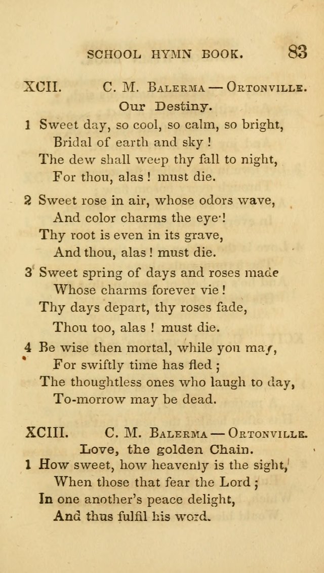 The American School Hymn Book. (New ed.) page 83