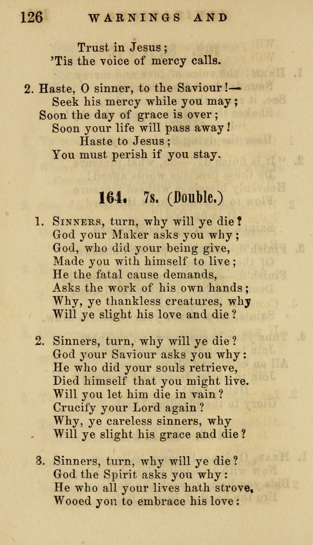 American Sunday School Hymn Book. New ed. page 127