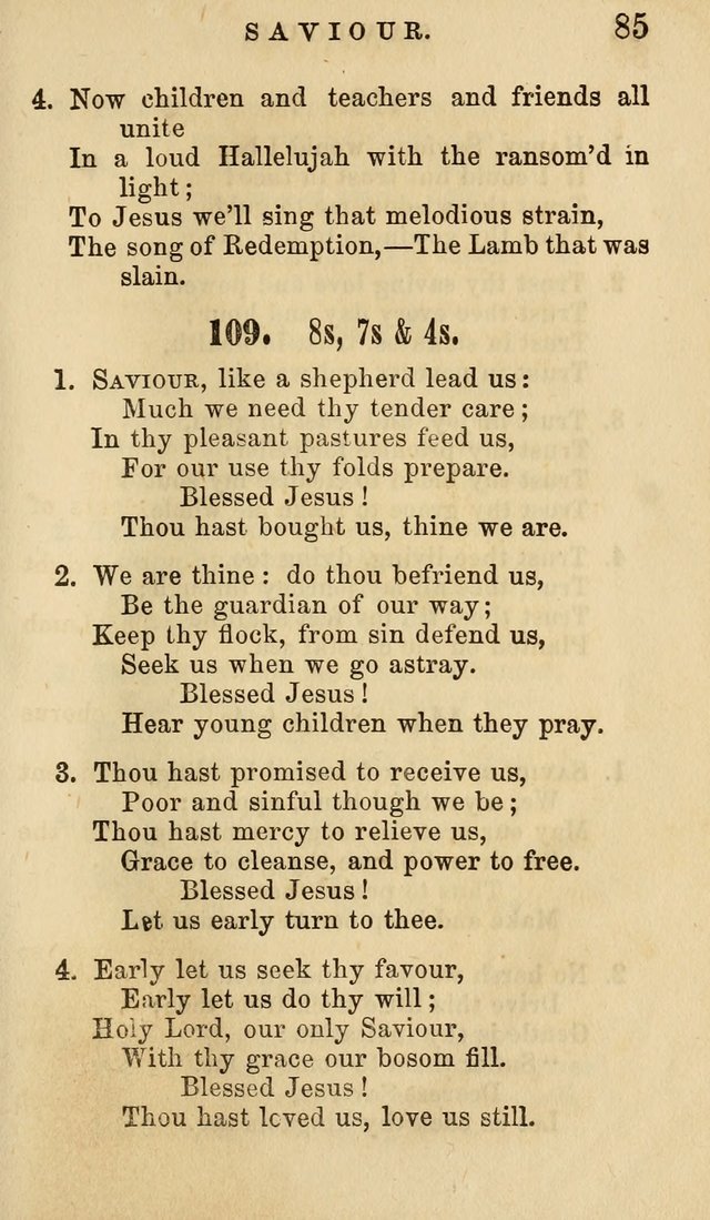 American Sunday School Hymn Book. New ed. page 86