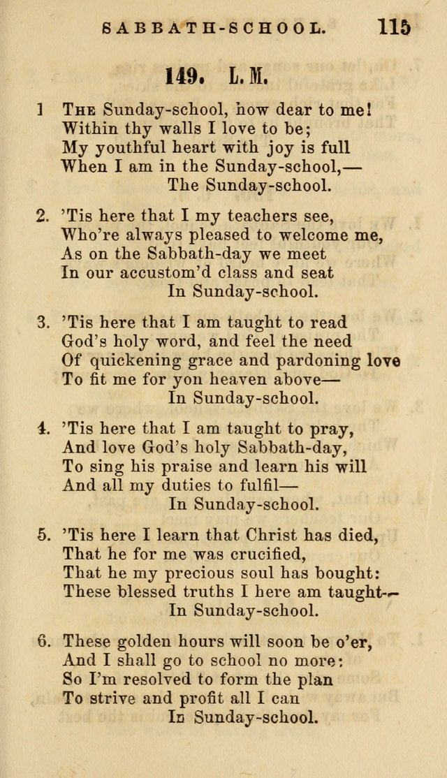 The American Sunday-School Hymn-Book page 116