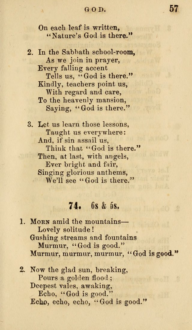 The American Sunday-School Hymn-Book page 58