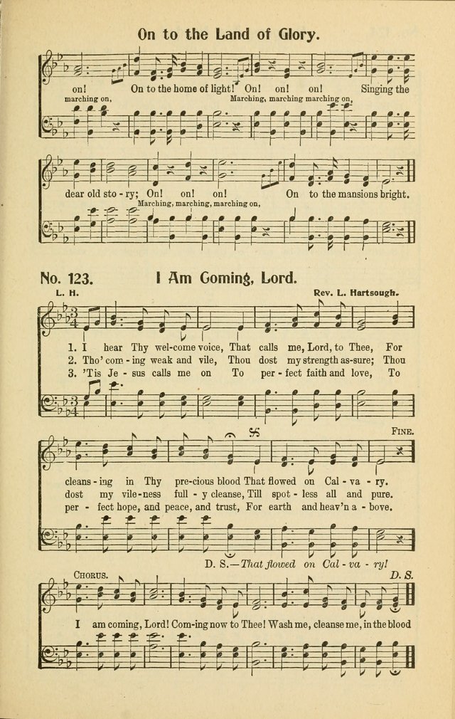 Assembly Songs: for use in evangelistic services, Sabbath schools, young peoples societies, devotional meetings, and the home page 124
