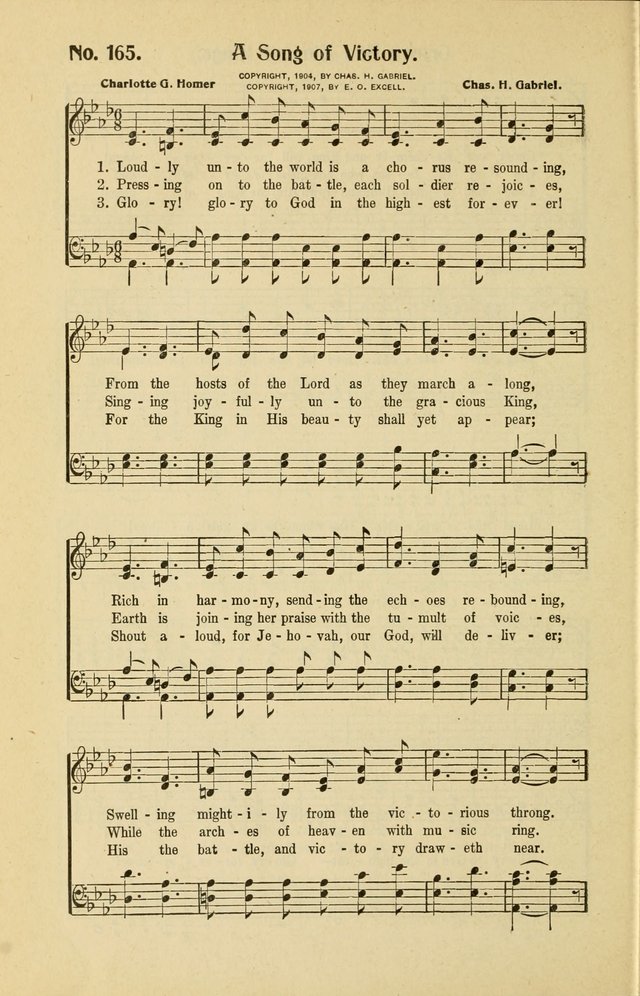 Assembly Songs: for use in evangelistic services, Sabbath schools, young peoples societies, devotional meetings, and the home page 171