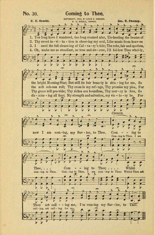 Assembly Songs: for use in evangelistic services, Sabbath schools, young peoples societies, devotional meetings, and the home page 31