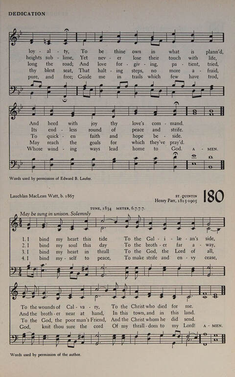 At Worship: a hymnal for young churchmen page 187