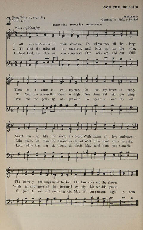 At Worship: a hymnal for young churchmen page 2