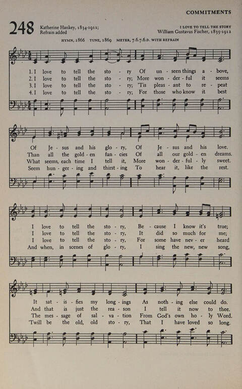 At Worship: a hymnal for young churchmen page 264