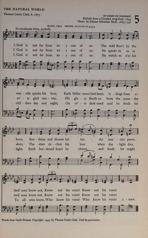 At Worship: a hymnal for young churchmen page 5