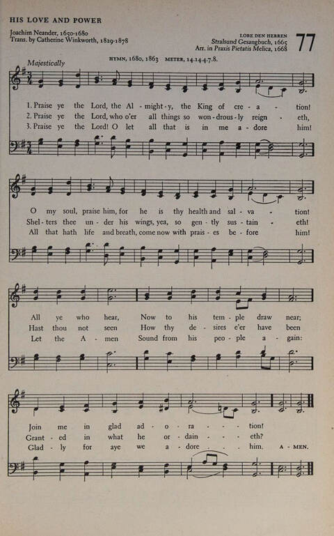 At Worship: a hymnal for young churchmen page 95