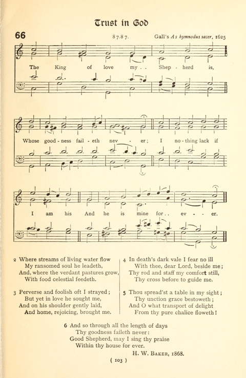 The Bach Chorale Book page 103