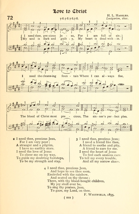 The Bach Chorale Book page 111