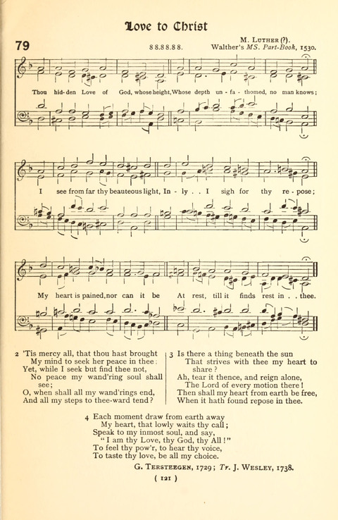 The Bach Chorale Book page 121
