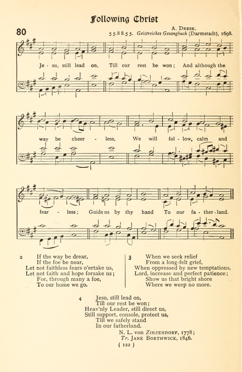 The Bach Chorale Book page 122