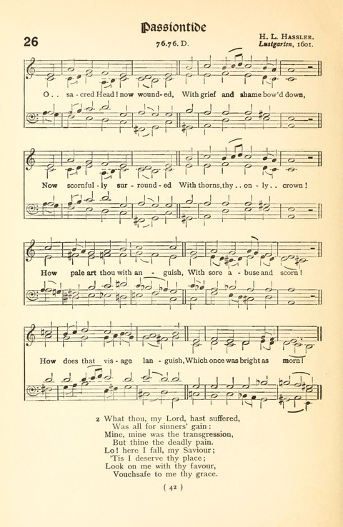 The Bach Chorale Book page 42