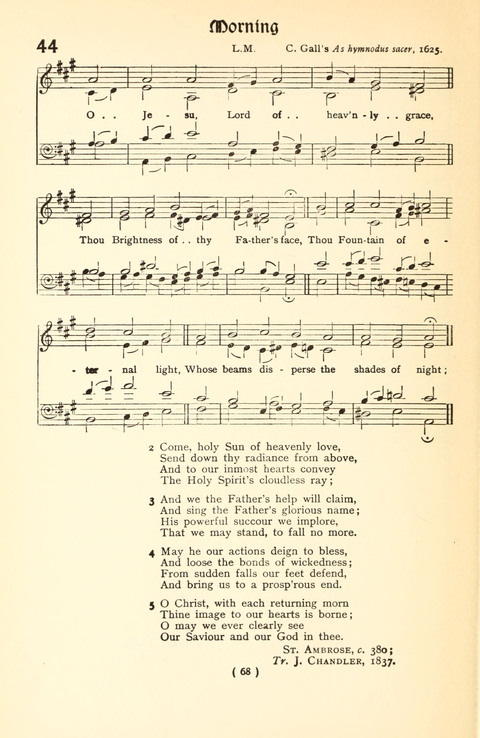 The Bach Chorale Book page 68
