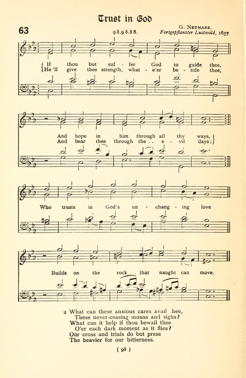 The Bach Chorale Book page 98