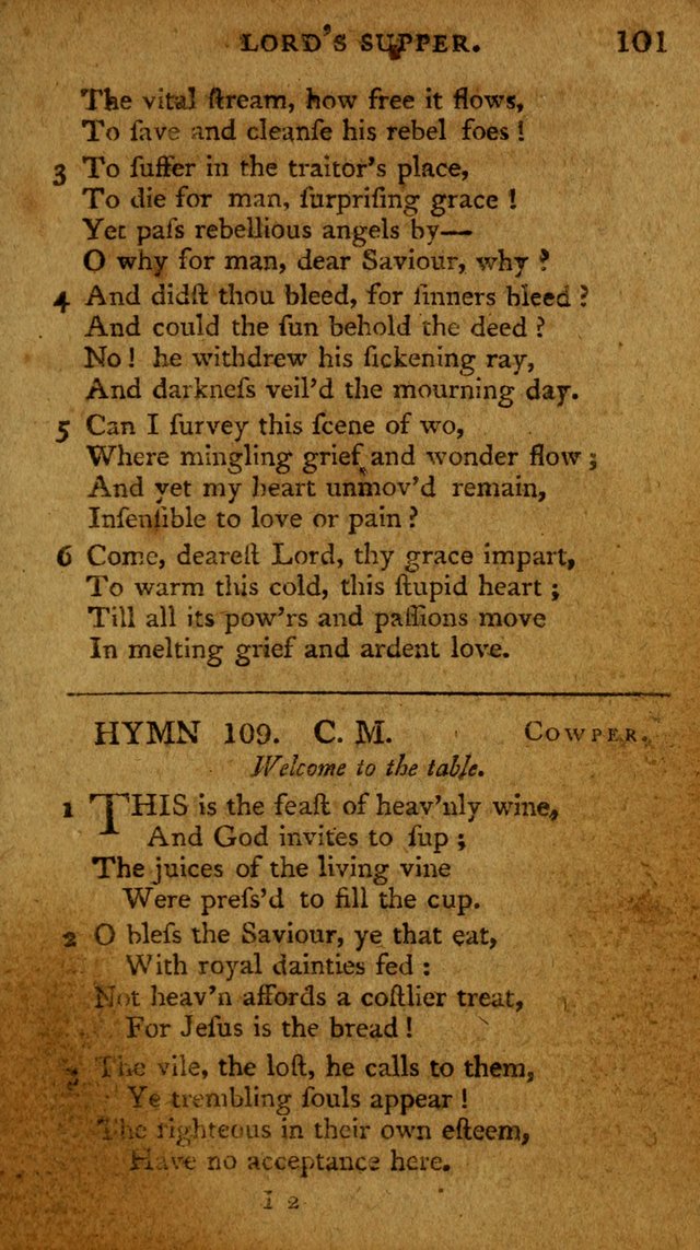 The Boston Collection of Sacred and Devotional Hymns: intended to accommodate Christians on special and stated occasions page 100