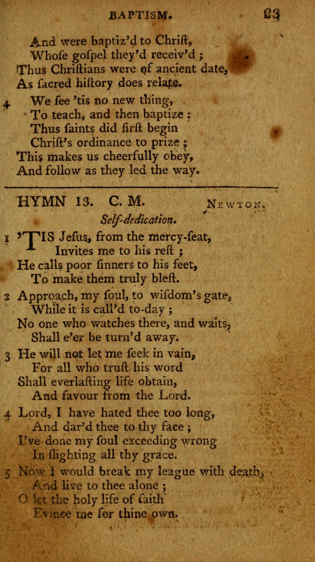 The Boston Collection of Sacred and Devotional Hymns: intended to accommodate Christians on special and stated occasions page 22