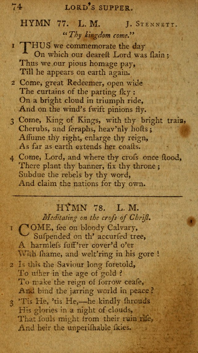 The Boston Collection of Sacred and Devotional Hymns: intended to accommodate Christians on special and stated occasions page 73