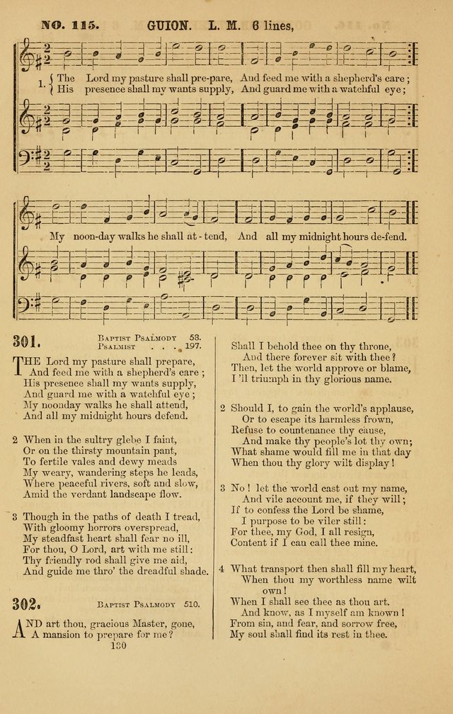 Baptist Chorals: a tune and hymn book designed to promote general congregational singing; containing one hundred and sixty four tunes adapted to about four hundred choice hymns  page 137