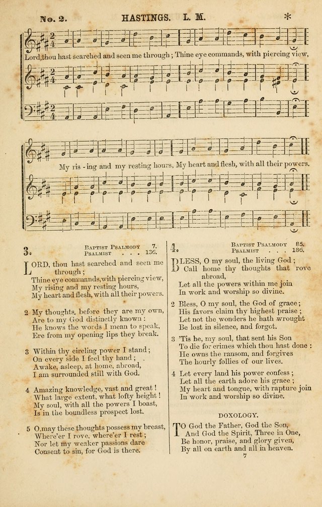 Baptist Chorals: a tune and hymn book designed to promote general congregational singing; containing one hundred and sixty four tunes adapted to about four hundred choice hymns  page 14