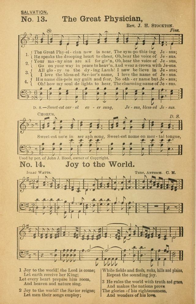 Best Hymns: from all the books and new ones to be made the best: selections from over one hundred of our best hymn writers page 18