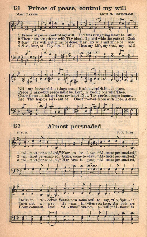 Bethany Hymns: A compilation of Choice Songs and Hymns page 130