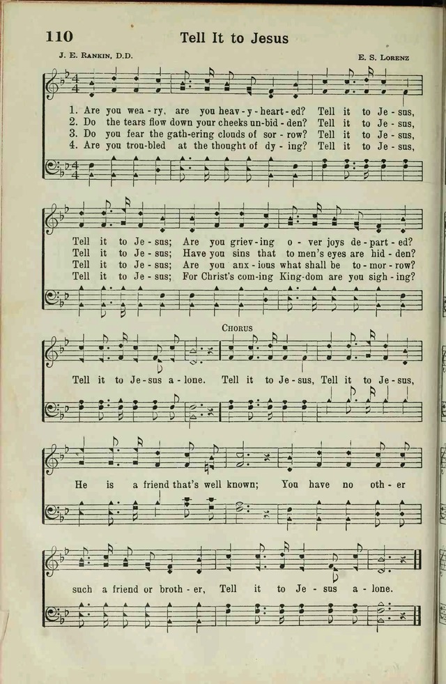 The Broadman Hymnal page 108