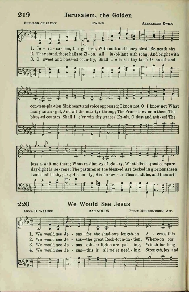 The Broadman Hymnal page 192