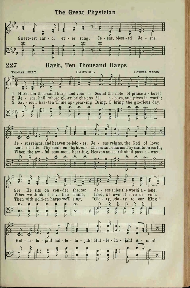 The Broadman Hymnal page 197