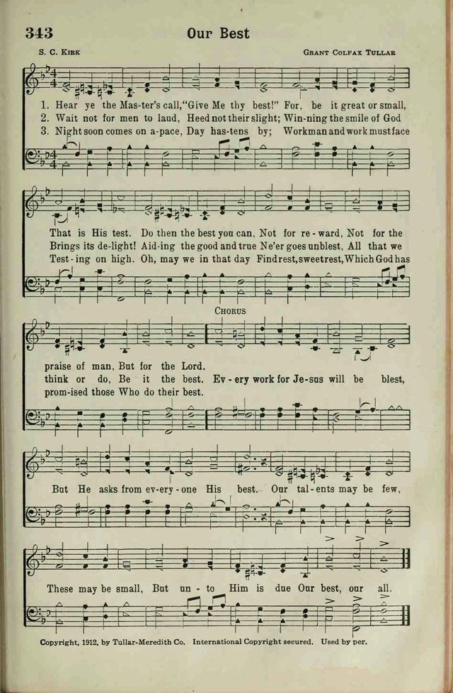 The Broadman Hymnal page 277