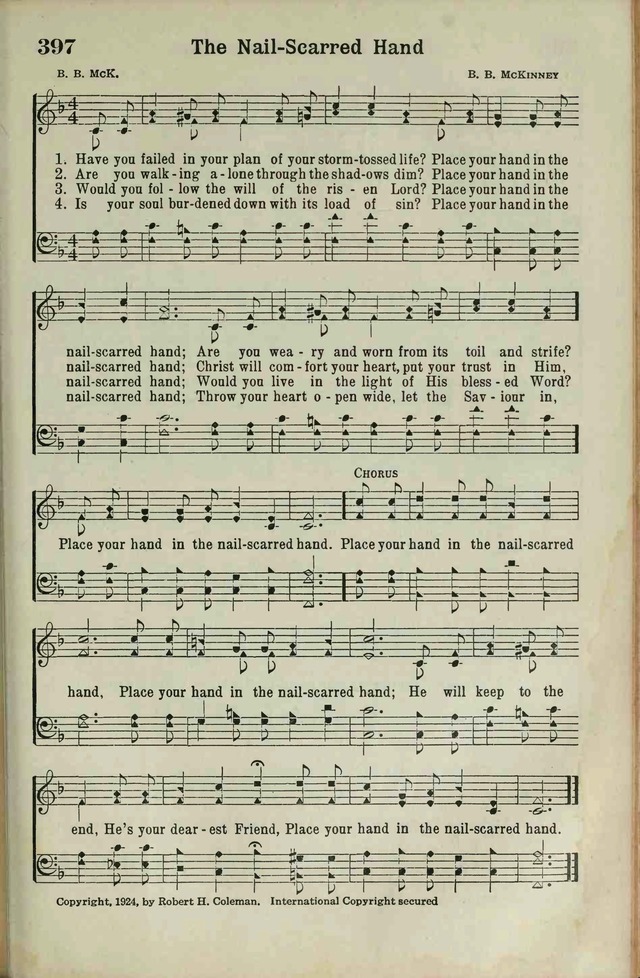 The Broadman Hymnal page 331
