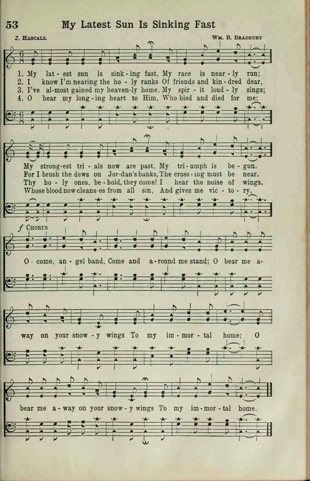 The Broadman Hymnal page 51