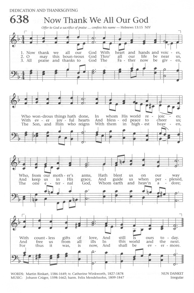 Baptist Hymnal 1991 page 570