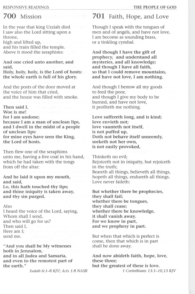 Baptist Hymnal 1991 page 606