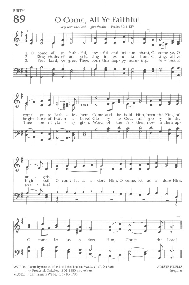baptist-hymnal-1991-89-o-come-all-ye-faithful-joyful-and-triumphant