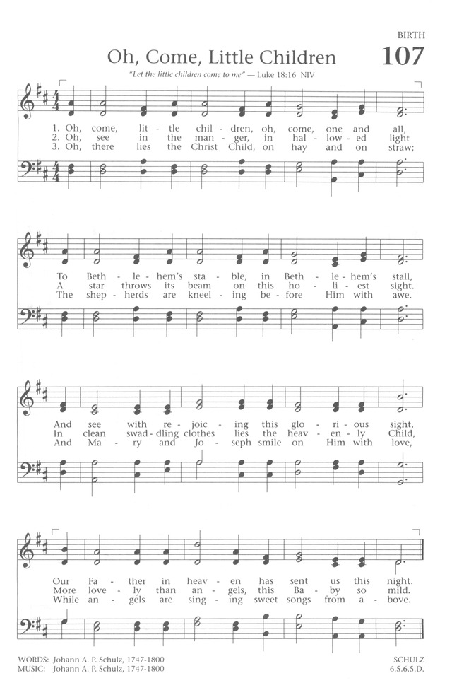 Baptist Hymnal 1991 page 95
