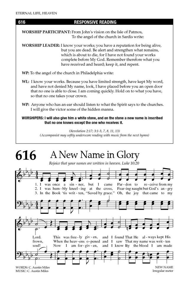 Baptist Hymnal 2008 page 843