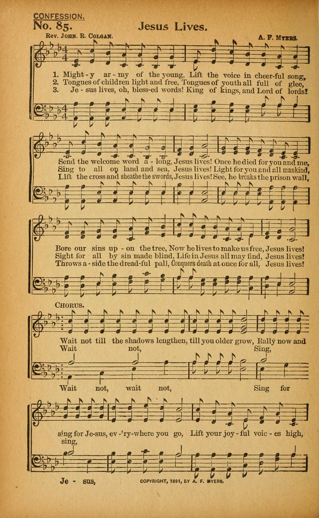 Best Hymns No. 3: for services of song in Christian work page 71