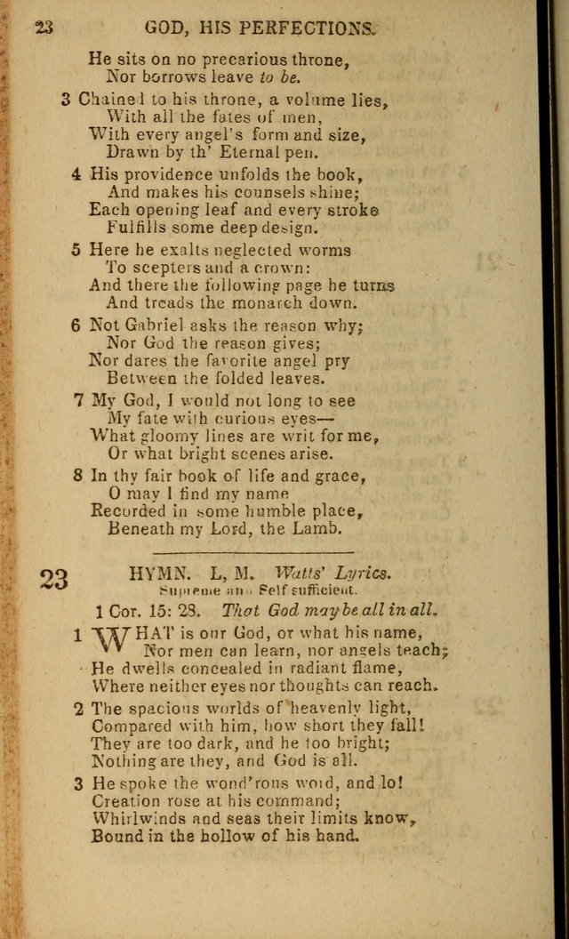 The Baptist Hymn Book: original and selected: in two parts page 14
