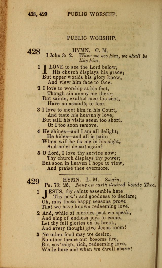The Baptist Hymn Book: original and selected: in two parts page 258