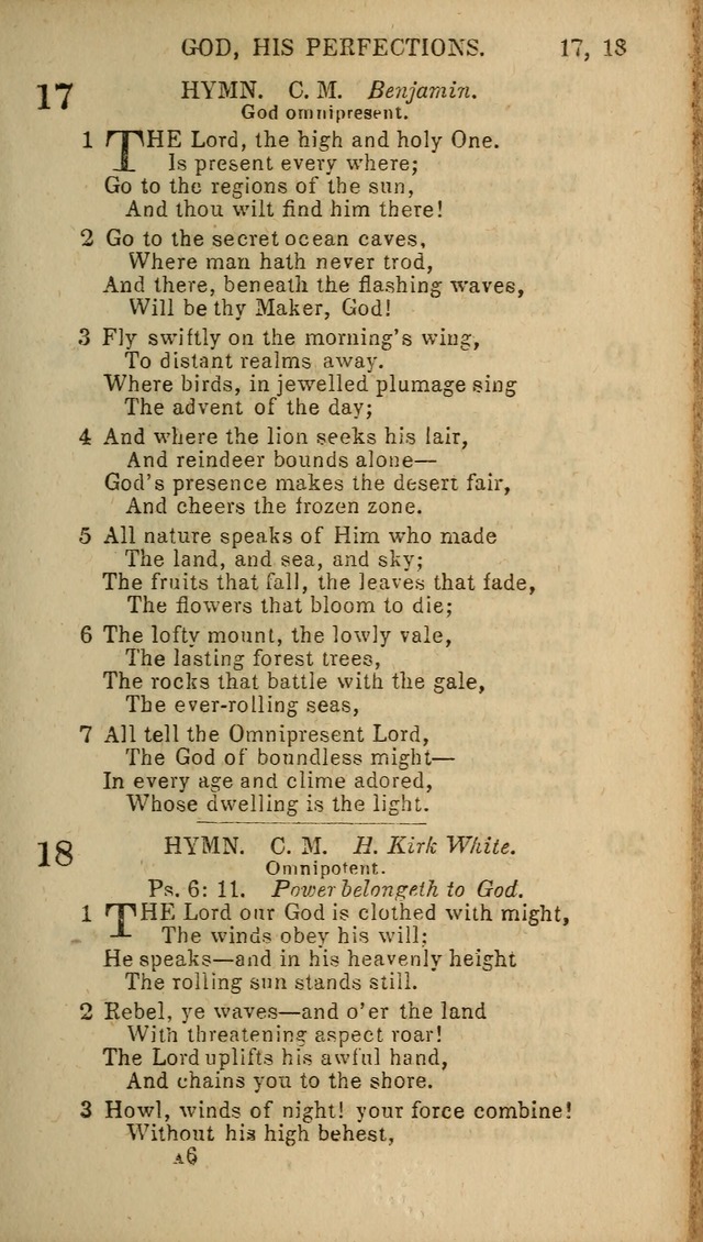 Baptist Hymn Book page 11