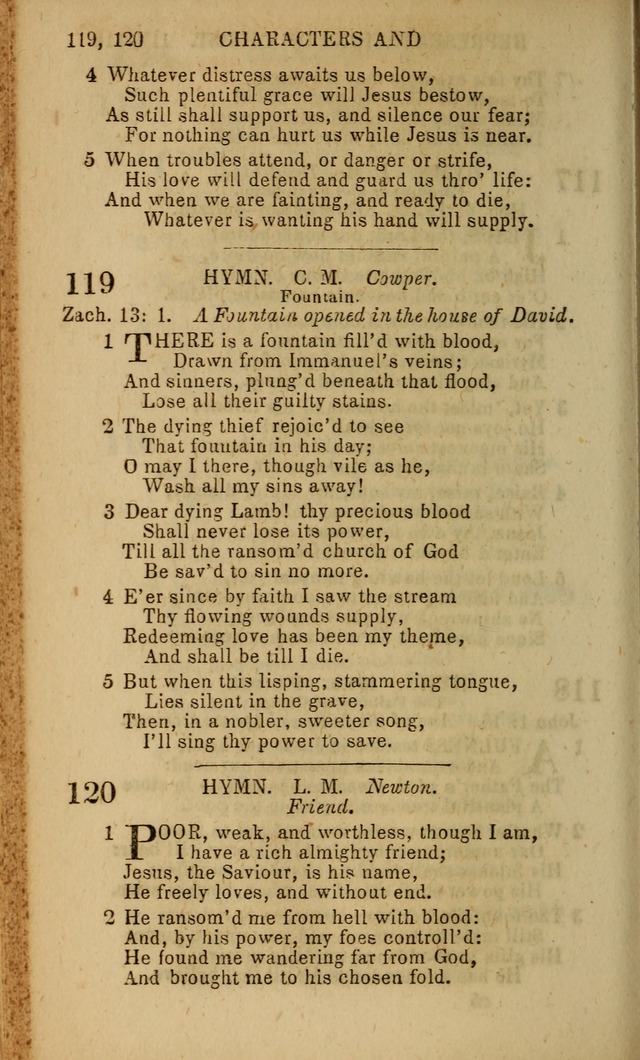 Baptist Hymn Book page 74