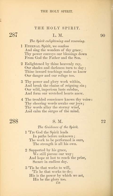 The Baptist Hymn Book page 158