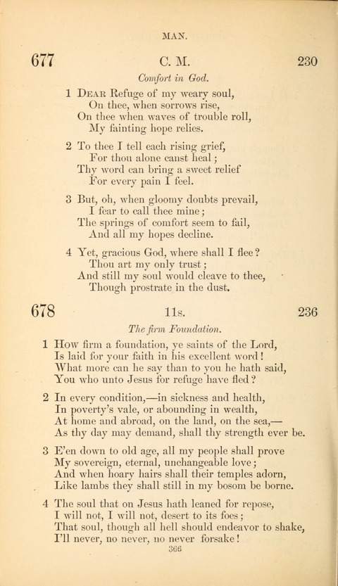 The Baptist Hymn Book page 366